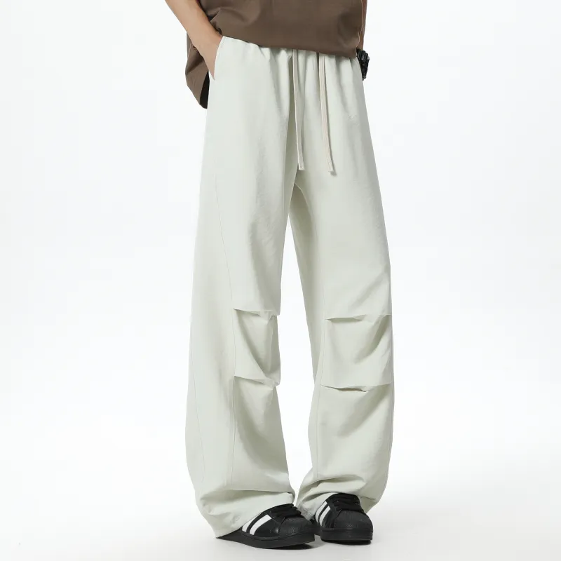 MARK WAFFLE Knitted Sweatpants Unisex-19