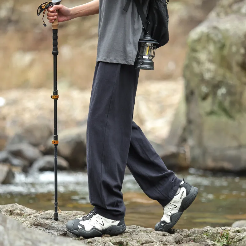 MARK WAFFLE Casual Pants Unisex-4
