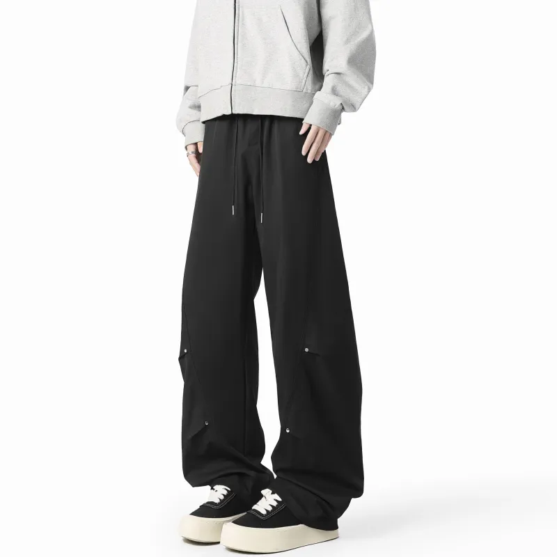 MARK WAFFLE Knitted Sweatpants Unisex-1