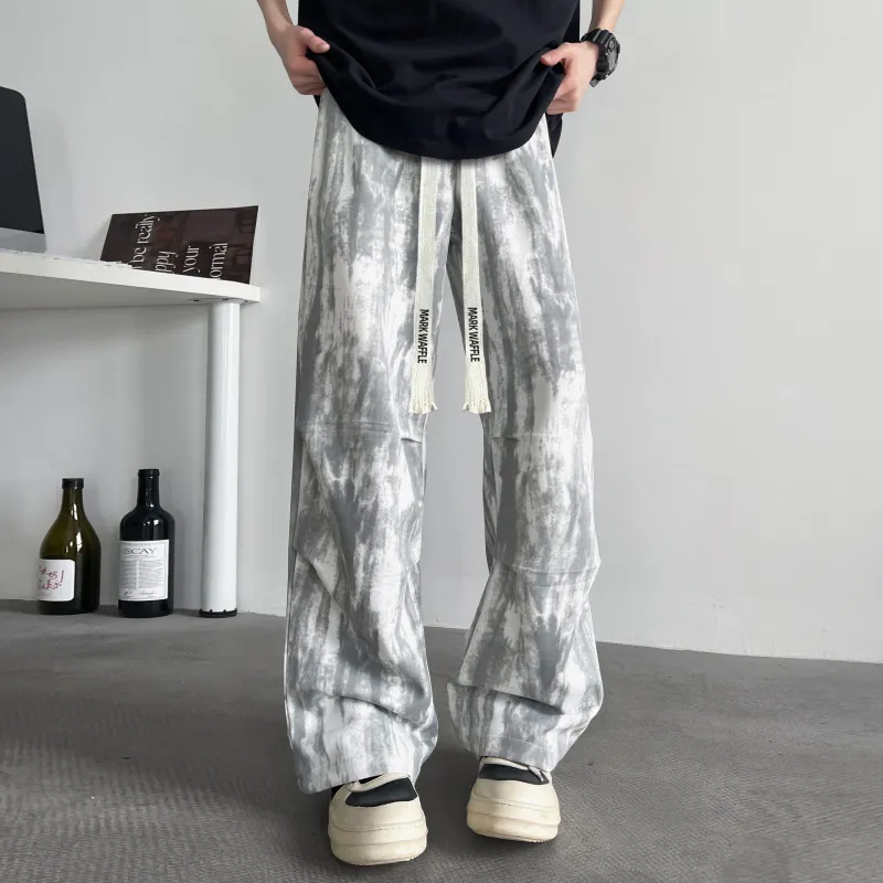 MARK WAFFLE Knitted Sweatpants Unisex-6