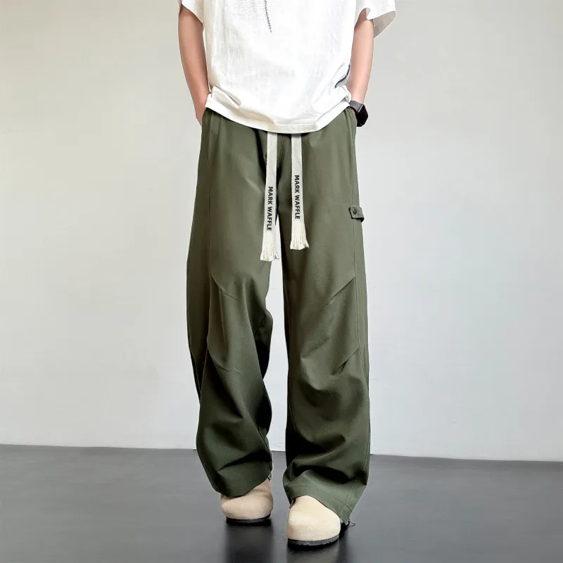 MARK WAFFLE Casual Pants Unisex-5