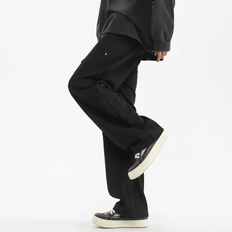 MARK WAFFLE Knitted Sweatpants Unisex-3