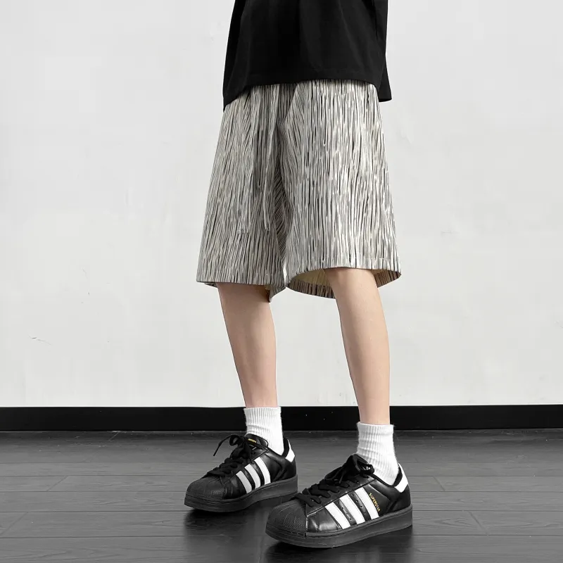 MARK WAFFLE Casual Shorts Unisex-3