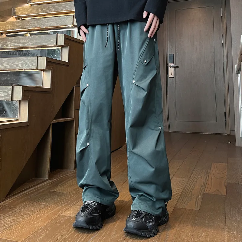MARK WAFFLE Casual Pants Unisex-1
