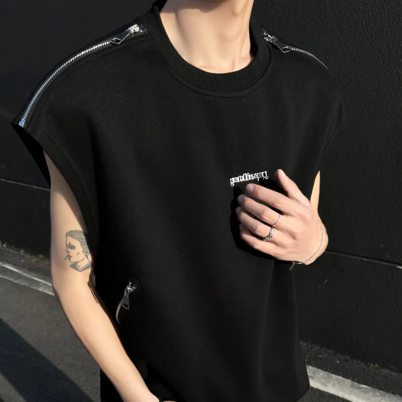 MARK WAFFLE Tank Tops Unisex-8