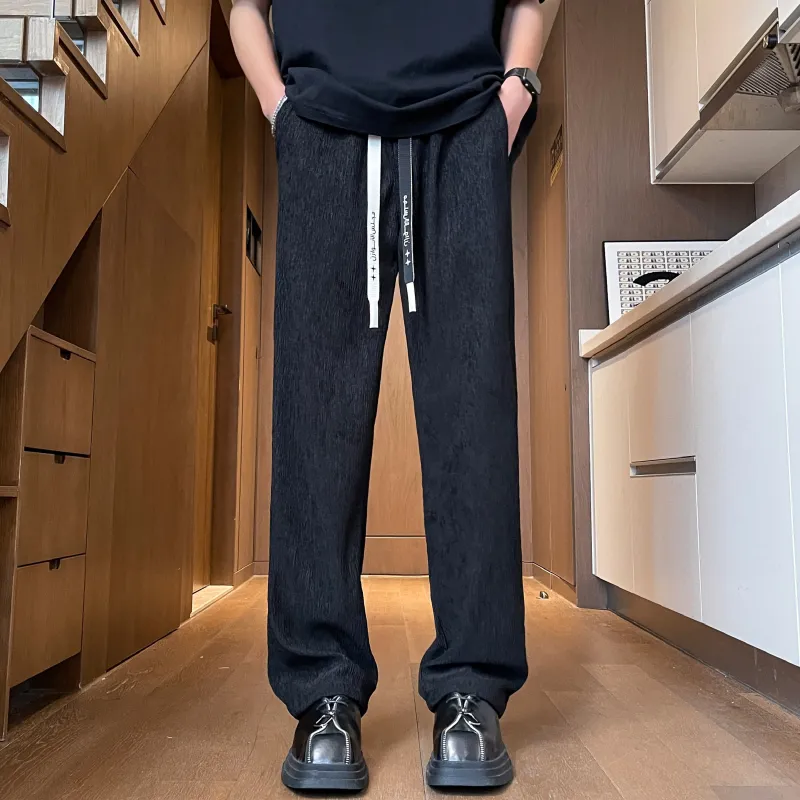 MARK WAFFLE Knitted Sweatpants Unisex-8