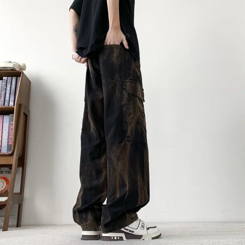 MARK WAFFLE Casual Pants Unisex-2