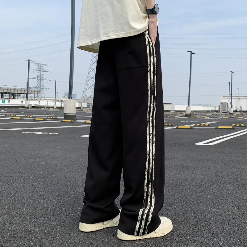 MARK WAFFLE Knitted Sweatpants Unisex-8