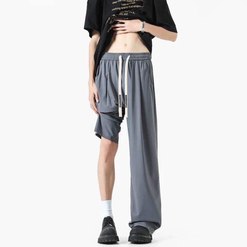 MARK WAFFLE Knitted Sweatpants Unisex-12