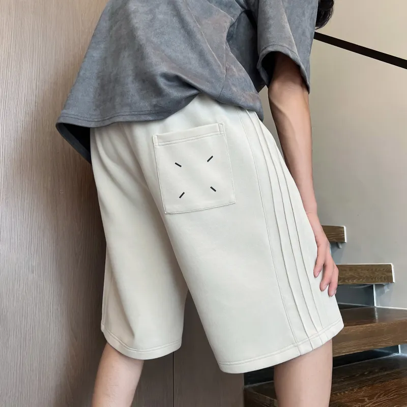 MARK WAFFLE Casual Shorts Unisex-7