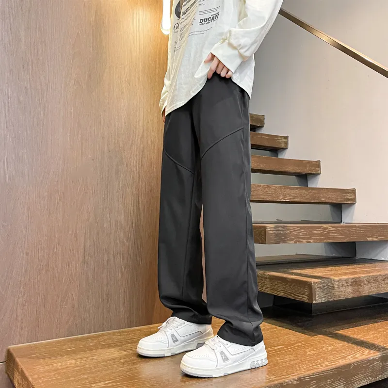 MARK WAFFLE Knitted Sports Pants Unisex-14