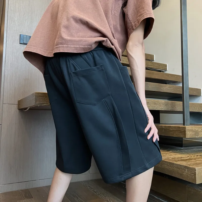 MARK WAFFLE Casual Shorts Unisex-13