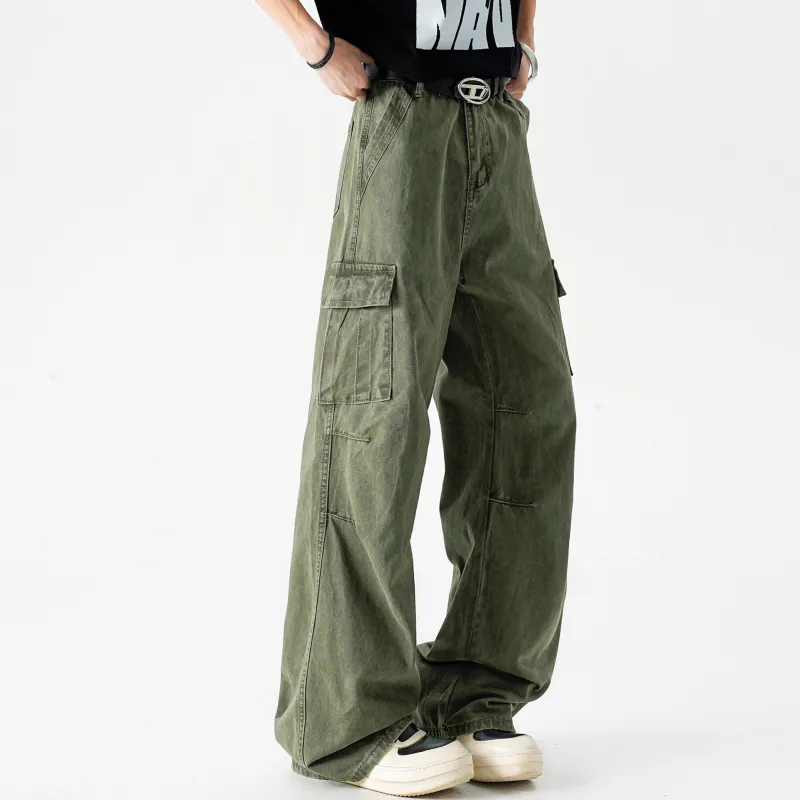 MARK WAFFLE Cargo Pants Unisex-10