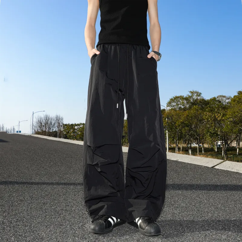 MARK WAFFLE Knitted Sweatpants Unisex-1