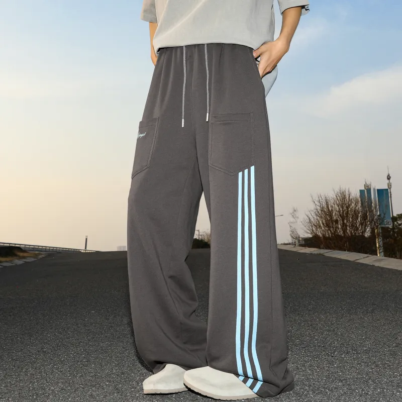 MARK WAFFLE Casual Pants Unisex-17