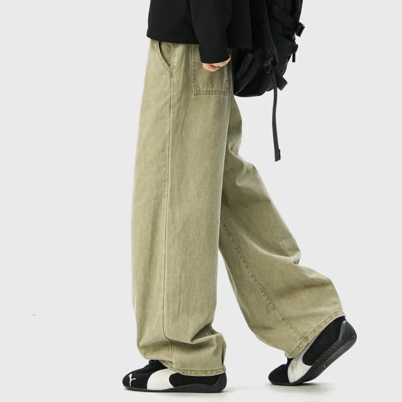 MARK WAFFLE Casual Pants Unisex-11