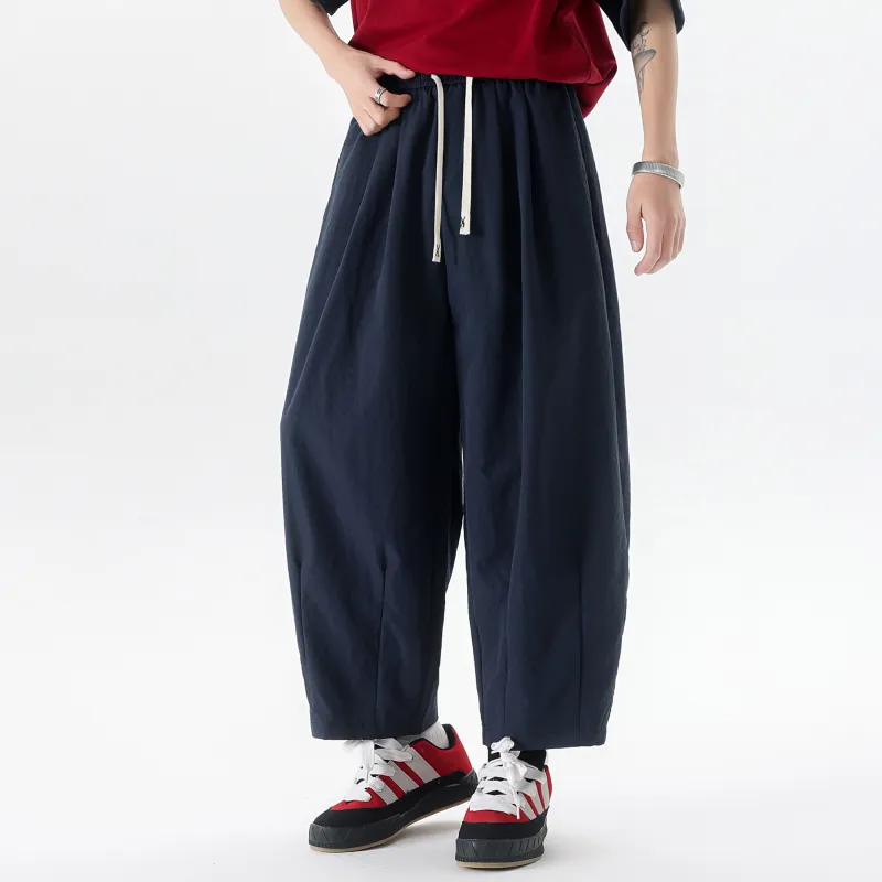 MARK WAFFLE Knitted Sweatpants Unisex-2