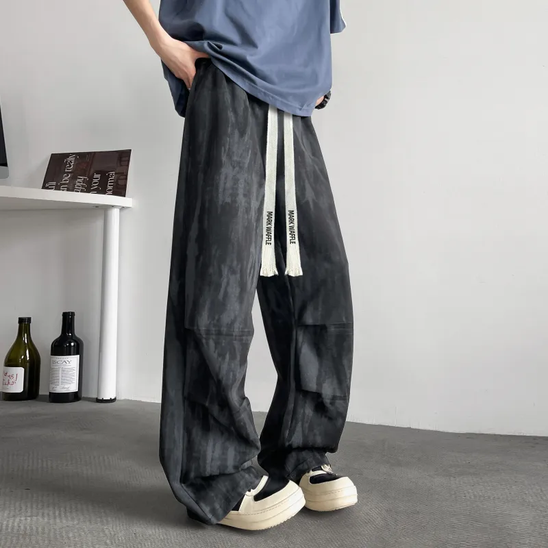 MARK WAFFLE Knitted Sweatpants Unisex-2
