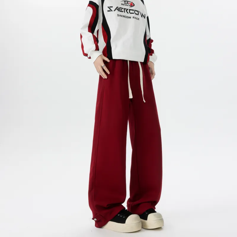 MARK WAFFLE Knitted Sweatpants Unisex-16