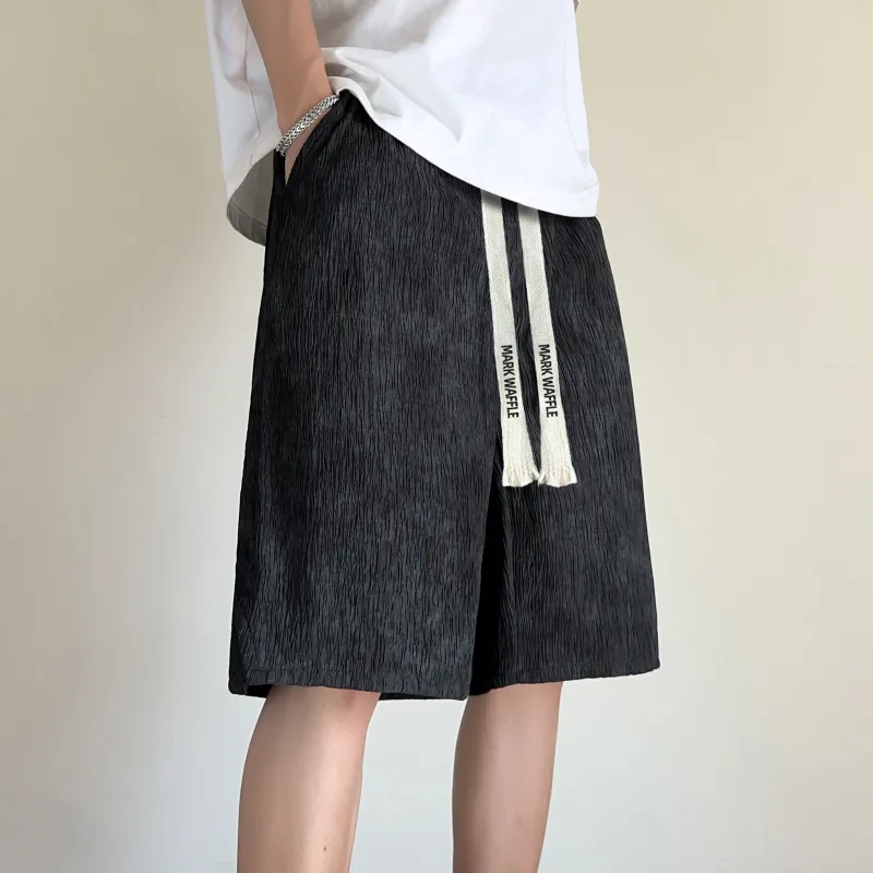 MARK WAFFLE Casual Shorts Unisex-7