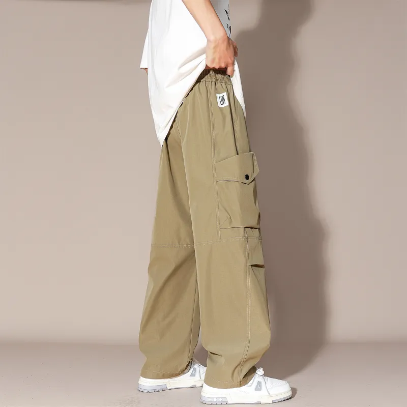 MARK WAFFLE Casual Pants Unisex-15