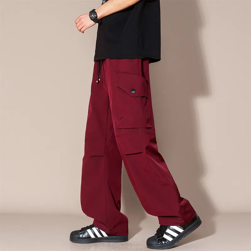 MARK WAFFLE Casual Pants Unisex-19