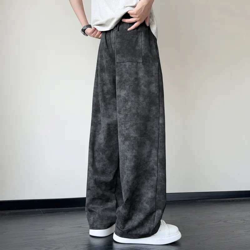 MARK WAFFLE Casual Pants Unisex-1