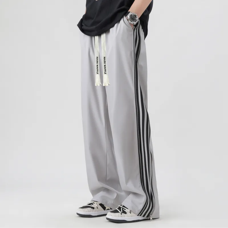 MARK WAFFLE Knitted Sweatpants Unisex-1
