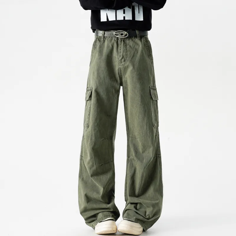 MARK WAFFLE Cargo Pants Unisex-7