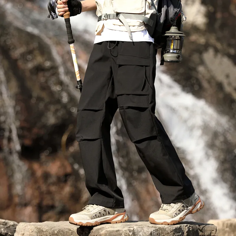 MARK WAFFLE Casual Pants Unisex-3