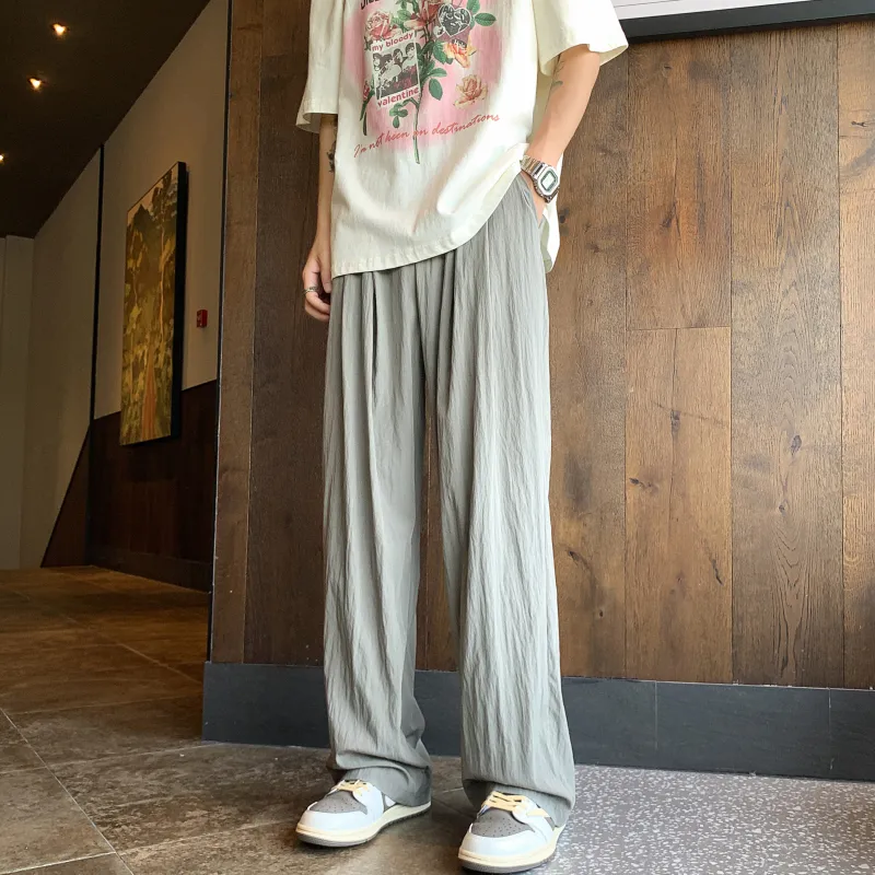 MARK WAFFLE Casual Pants Unisex-22