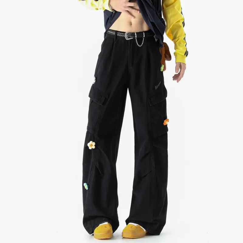 MARK WAFFLE Cargo Pants Unisex-1