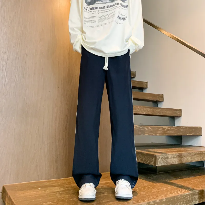 MARK WAFFLE Knitted Sports Pants Unisex-7