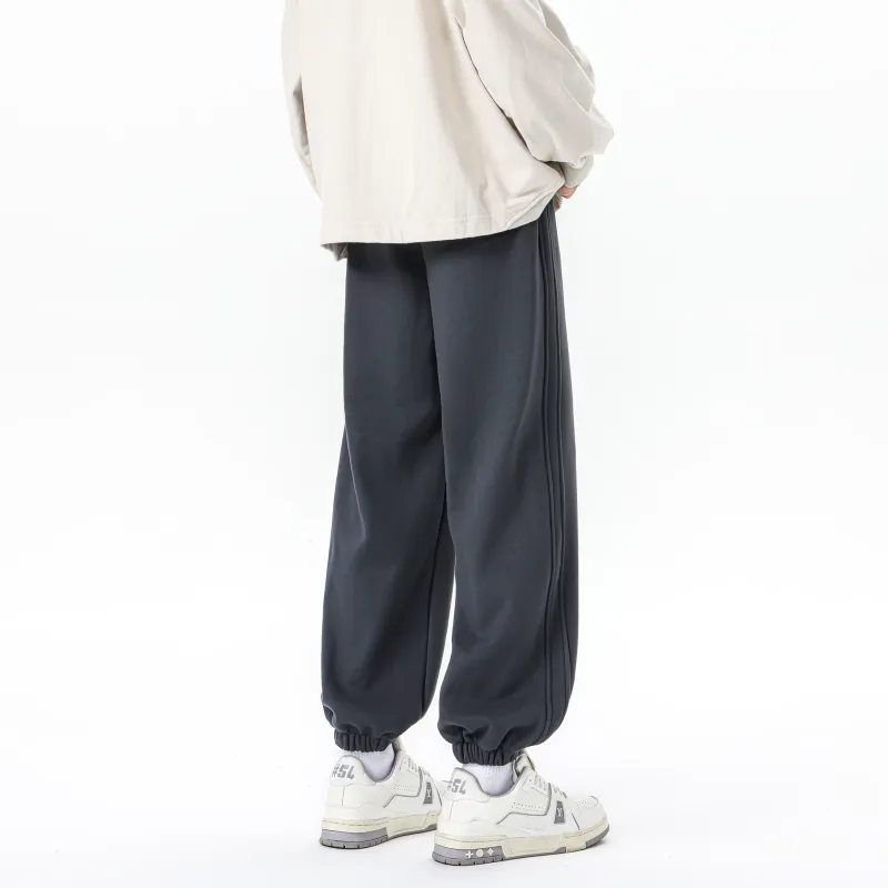 MARK WAFFLE Knitted Sports Pants Unisex-16