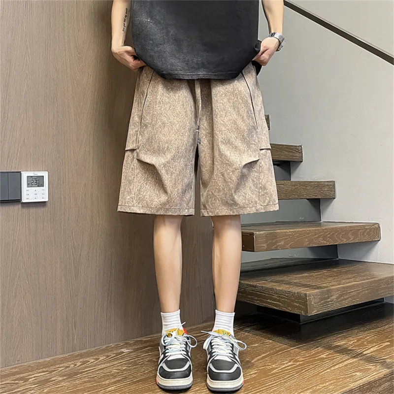 MARK WAFFLE Casual Shorts Unisex-17
