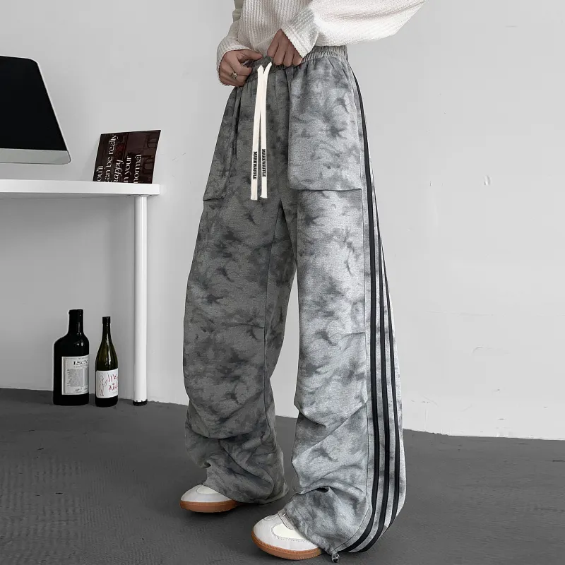 MARK WAFFLE Knitted Sweatpants Unisex-3