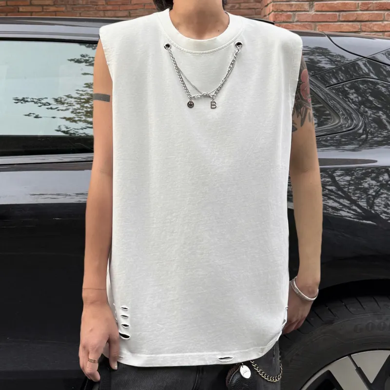 MARK WAFFLE Tank Tops Unisex-3