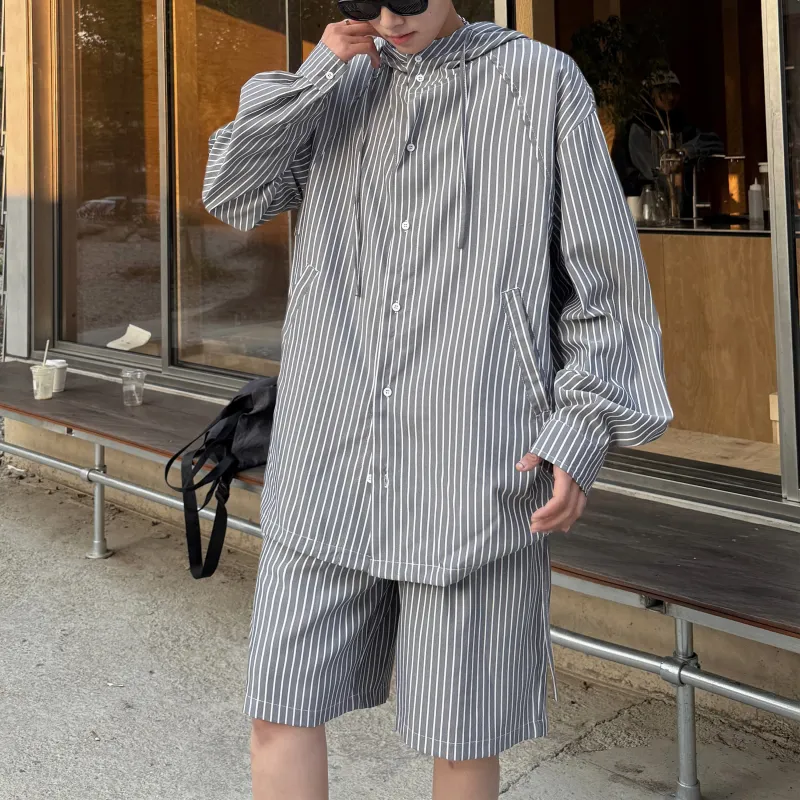 MARK WAFFLE Shirt Matching Set Unisex-10