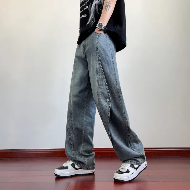 MARK WAFFLE Jeans Unisex-12
