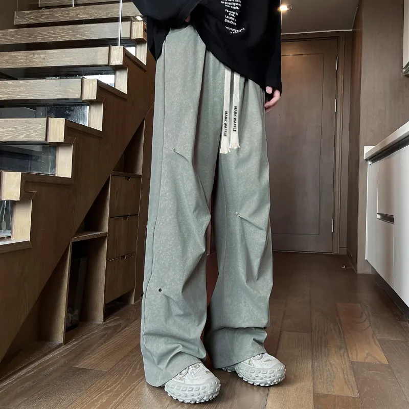 MARK WAFFLE Casual Pants Unisex-2