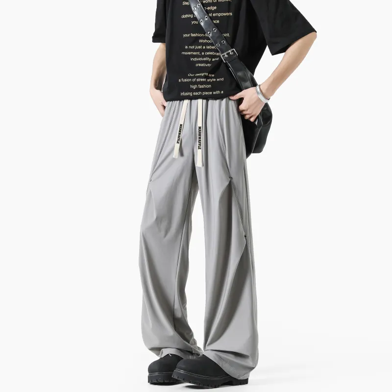 MARK WAFFLE Knitted Sweatpants Unisex-13