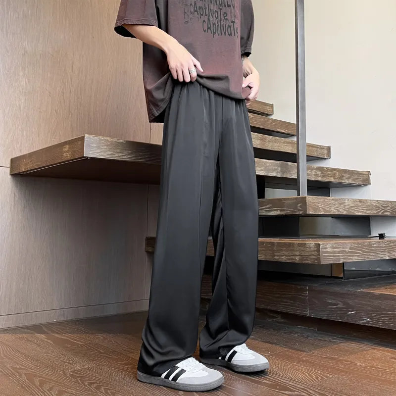 MARK WAFFLE Knitted Sports Pants Unisex-1