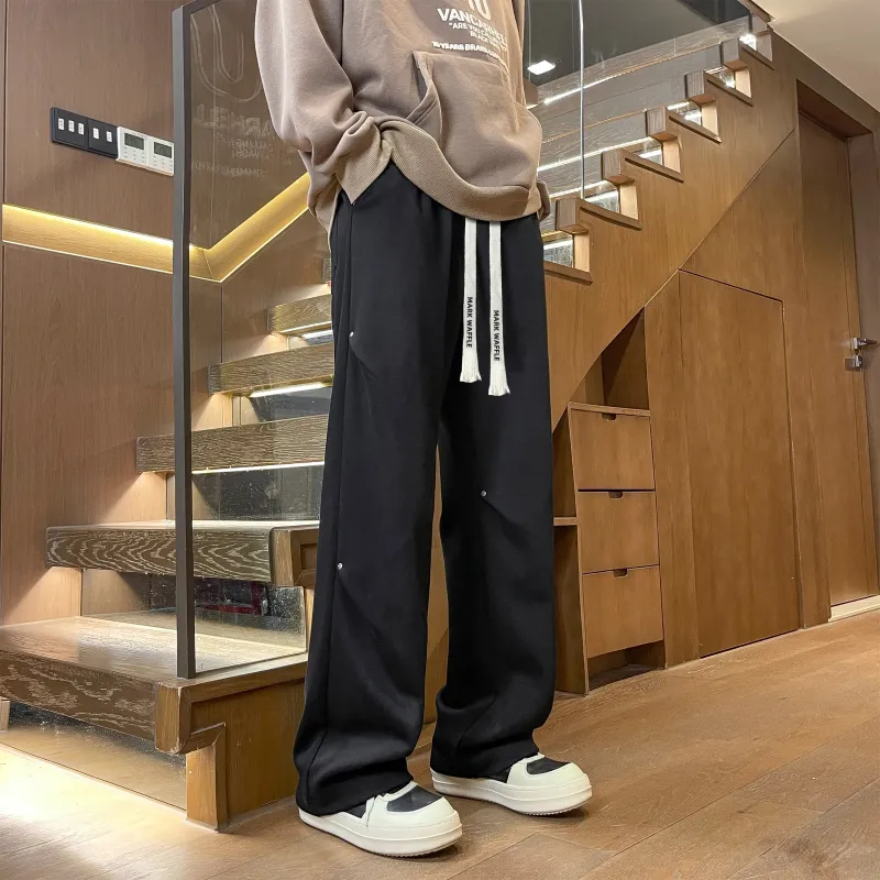 MARK WAFFLE Casual Pants Unisex-2