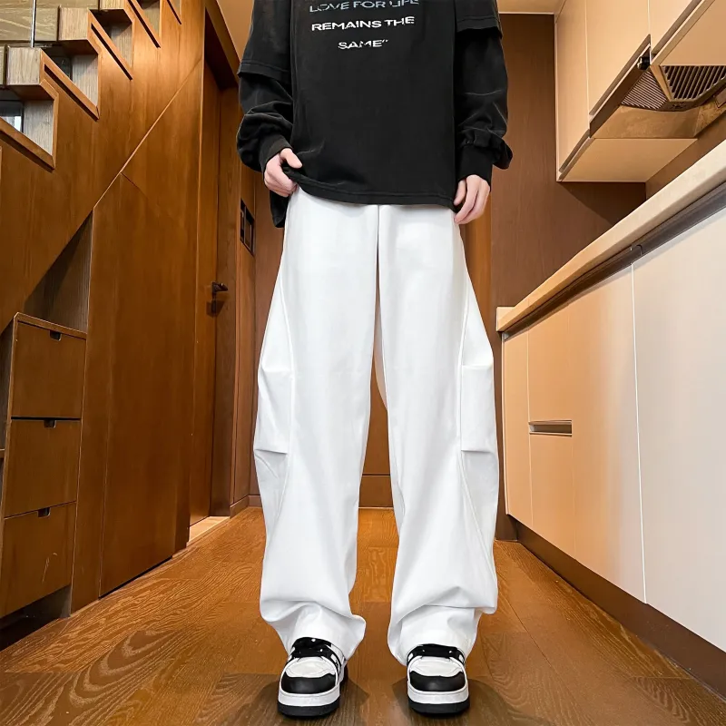 MARK WAFFLE Casual Pants Unisex-8