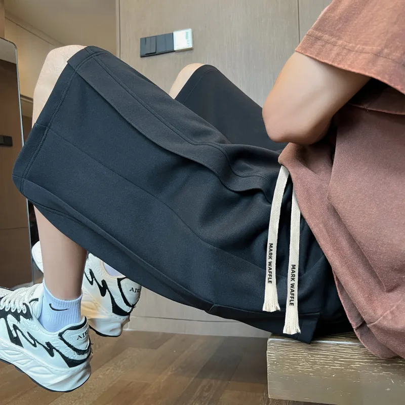 MARK WAFFLE Casual Shorts Unisex-14