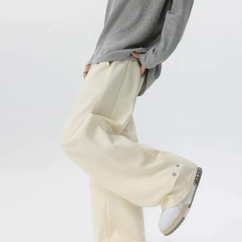 MARK WAFFLE Knitted Sweatpants Unisex-23
