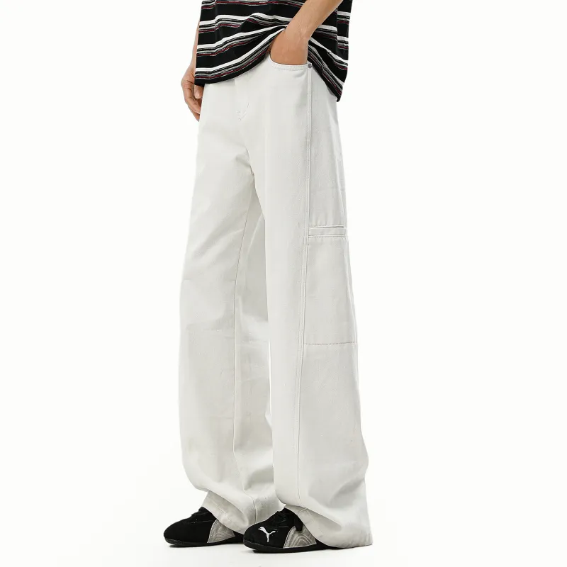 MARK WAFFLE Casual Pants Unisex-7
