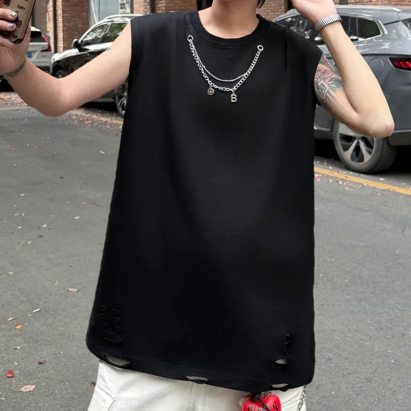 MARK WAFFLE Tank Tops Unisex-7