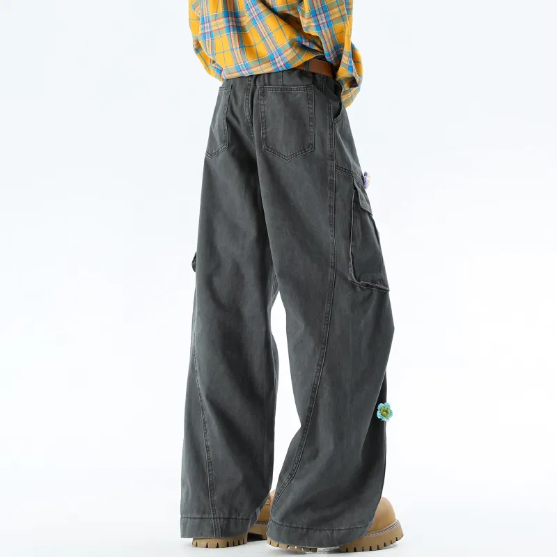 MARK WAFFLE Cargo Pants Unisex-10