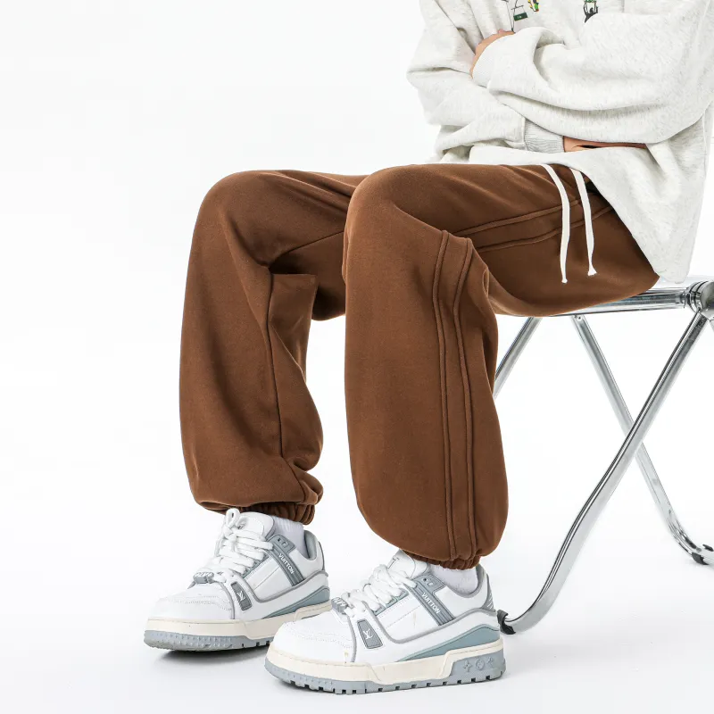 MARK WAFFLE Knitted Sports Pants Unisex-29